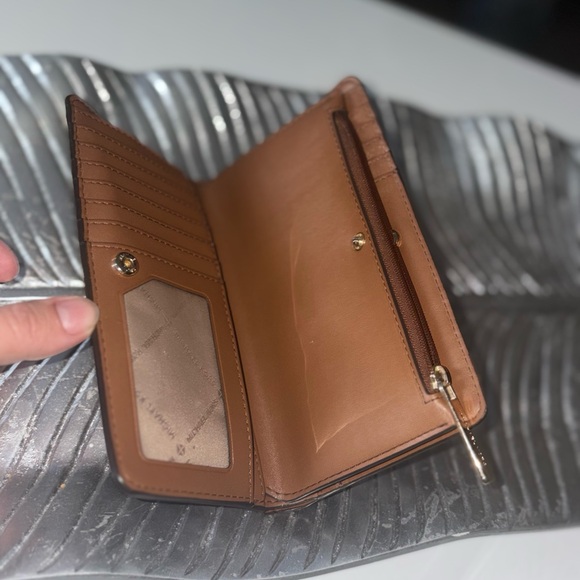 Michael Kors Brown Monogram Wallet - Picture 3 of 5